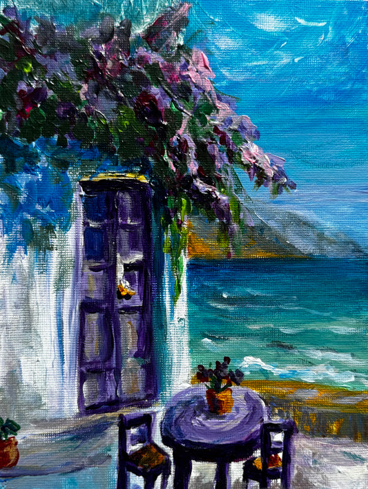 Portuguese landscape painting. Day 156